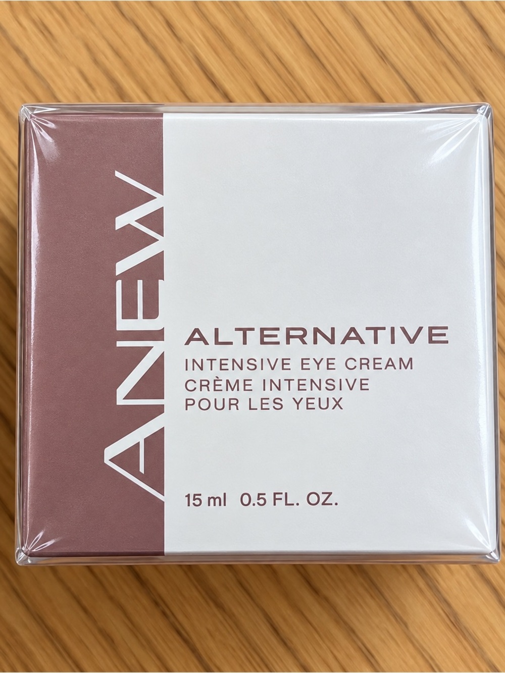 Avon Anew Alternative Intensive Eye Cream - White & Mauve